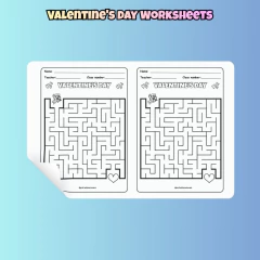 Valentine's Day Worksheets na internet