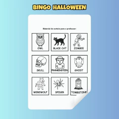 Bingo Halloween na internet