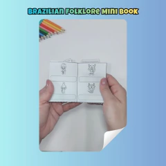 Brazilian Folklore Mini Book na internet
