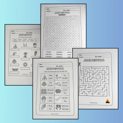 June Festival Worksheets - comprar online