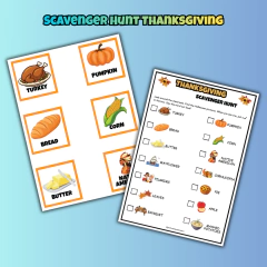 Scavenger Hunt Thanksgiving