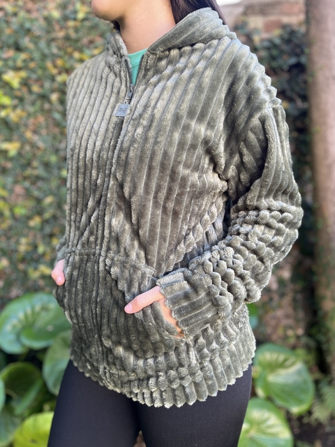 Campera Sonia Verde Militar - comprar online