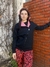 Campera Kika Negro con Coral - comprar online