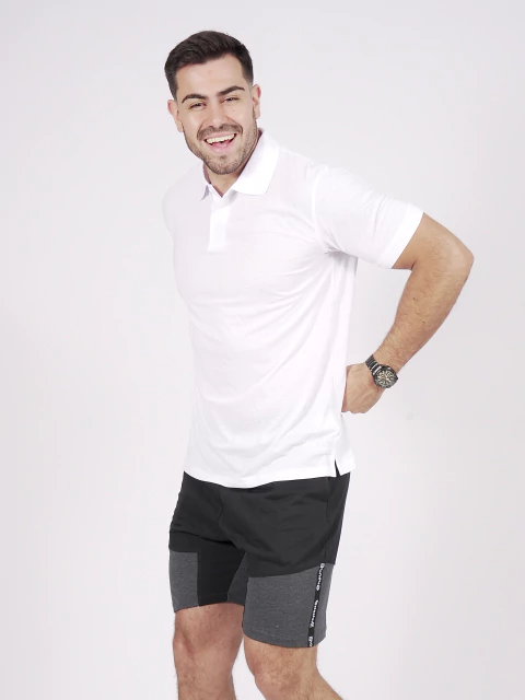 Short Rústico Alex Negro