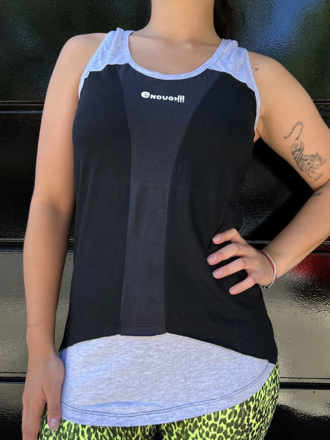 Musculosa Eva Negro - comprar online