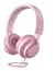 Auriculares Fingertime Cable Mic Con Limitador Volumen Niños Color Rosa - FLEVO