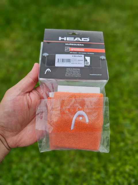 Head Muñequera Larga Naranja - comprar online