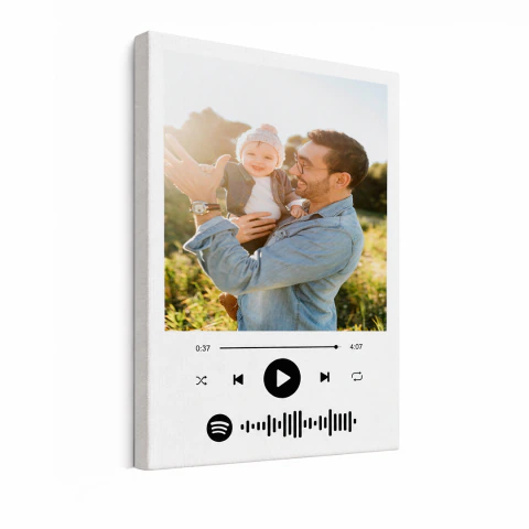 Cuadro Spotify - Foto + Música