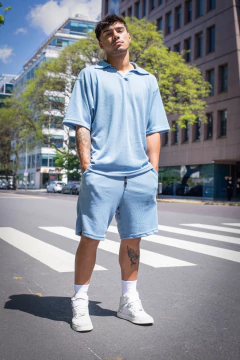 Imagen de LA RIOJA - CONJUNTO SHORT + CAMISA