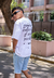 R88 - REMERA OVERSIZE ESTAMPADO LETRAS - tienda online