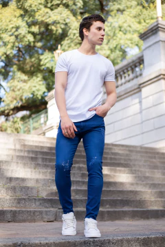 FLORENCIO - JEAN ELASTIZADO BLUEBLUE - tienda online