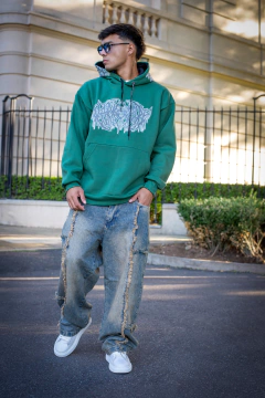 OLIVOS - BAGGY DESFLECADO OXIDO - comprar online