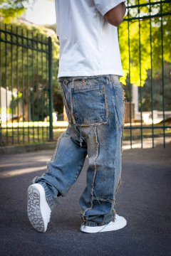 OLIVOS - BAGGY DESFLECADO OXIDO - CC JEANS