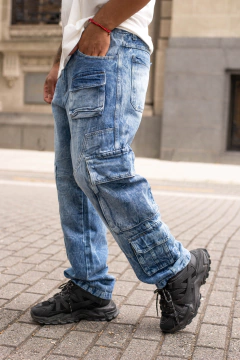 TAILANDIA - BAGGY JEAN QUEBRADO 4 BOLSILLOS en internet