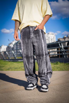 CAFAYATE - BAGGY DESFLECADO JEAN NEVADO - comprar online