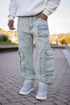 BARILOCHE - BAGGY 4 BOLSILLOS CON RECORTE - comprar online