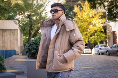 ROMA - CAMPERA OVER CON PIEL en internet