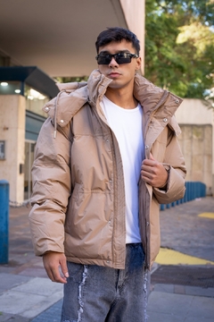 ROMA - CAMPERA OVER CON PIEL en internet