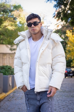 ROMA - CAMPERA OVER CON PIEL