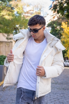 Imagen de ROMA - CAMPERA OVER CON PIEL