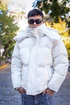 ROMA - CAMPERA OVER CON PIEL - CC JEANS