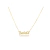 Colar Personalizado com Nome Banhado a Ouro