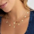 Colar Luna Crescente pingente lua banhada a ouro - comprar online
