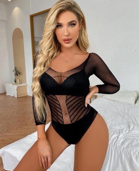 M0001 Bodysuit Malla XS S M y L - comprar en línea
