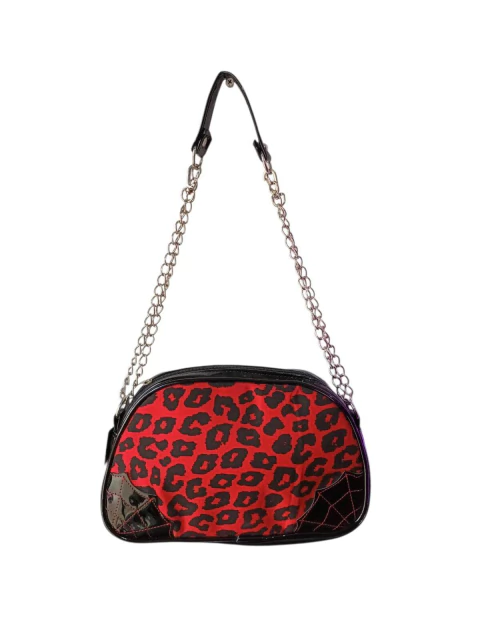 Bolso Animal Print rojo