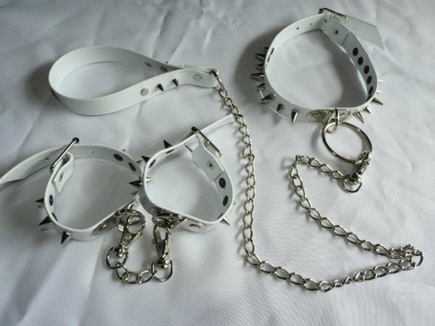 Set Sumisión Blanco - comprar online