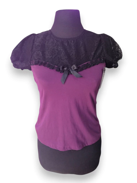 Remera Orquidea canesu - comprar online