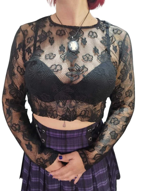 CAMISETA ENCAJE BORDADO