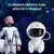 Imagem do Projetor Astronauta Sentado Galáxia Estrelado - com Controle