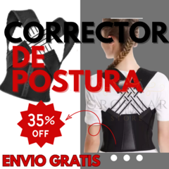 Corrector de Postura Grosmar | 35% OFF - comprar online