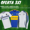 OFERTA 3X1 BOCA | Remera Titular + Remera Suplente + Buzo de entrenamiento De Regalo - comprar online