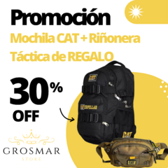 PROMOCIÓN | Mochila CAT + Riñonera Táctica de REGALO - comprar online