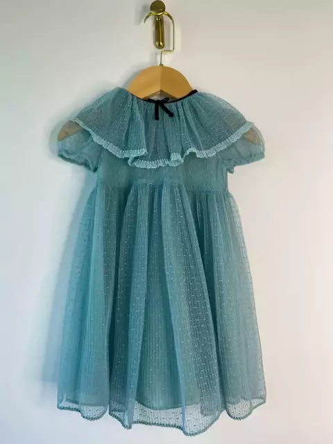 Vestido Infantil Gucci em Tule