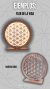LAMPARAS GEOMETRIA SAGRADA en internet