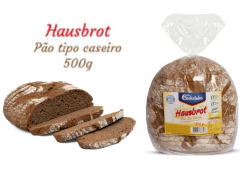Kit Com 4 Unidades - Hausbrot - Pão Caseiro 500g