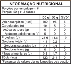 Kit 5 - Pão De Proteína Com Chia - Integral - 250g - comprar online