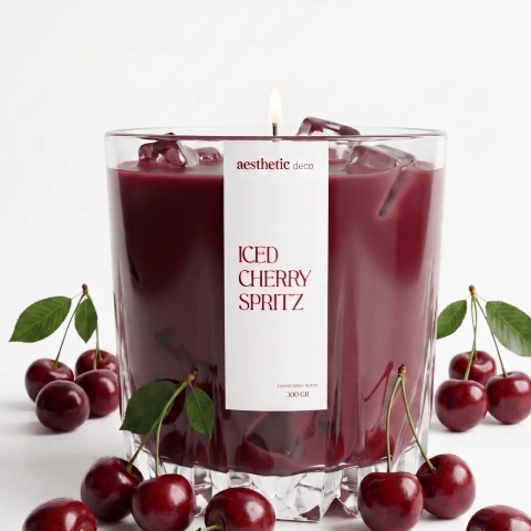Vela Aromática Iced Cherry Spritz - 300gr