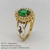 Anel de Formatura Pedra Verde - comprar online