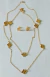 Kit Colar Feminino Trevo Inspiração Van Cleef: Elegância e Sorte em Cada Detalhe Md.c na internet