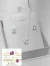 Kit colar ponto de luz quadradinho pedra clara branca zirconia