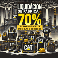 CAJA LIQUIDACIÓN CATERPILLAR | STOCK LIMITADO