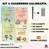 Kit 4 Cuadernos de Caligrafía Reutilizables + Regalos