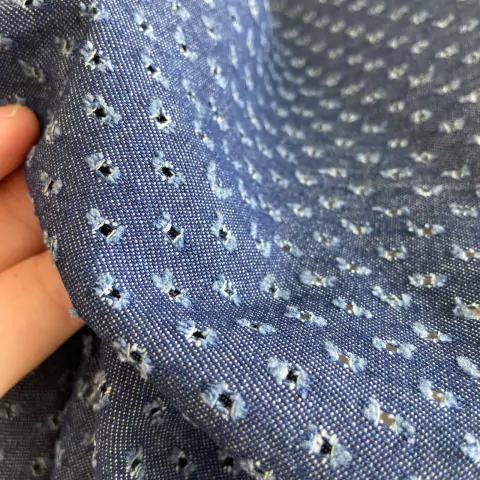 TEC. PLANO DENIM DESTROYED POINT