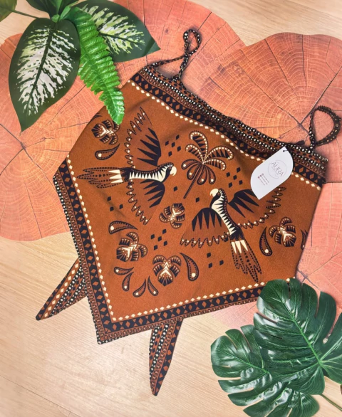 CROPPED LENÇO {INVERNO ÉTNICO}