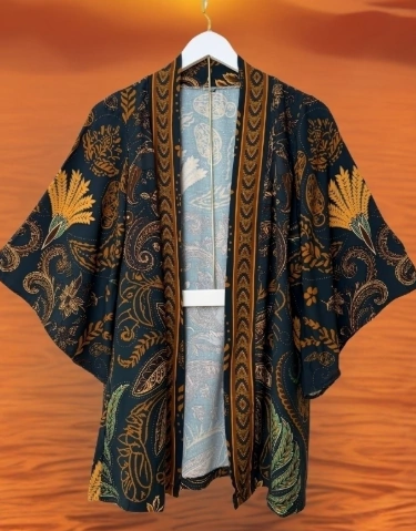KIMONO THAINÁ AZUL {POENTE}