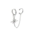Argolla Star + Earcuff (UNIDAD)